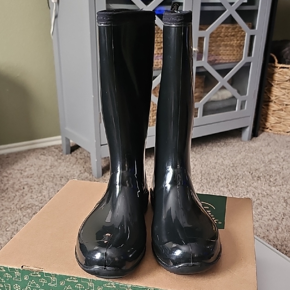 Kamik Womens Marina Waterproof Mid-calf Rain/Snow Boots, Size 9 - Picture 2 of 7